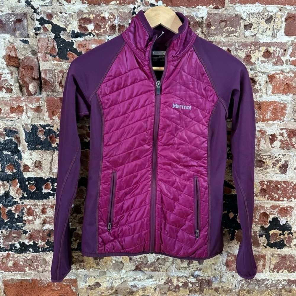 Marmot Variant Jacket Full Zip Windbreaker Pinkish Purple Womens XS